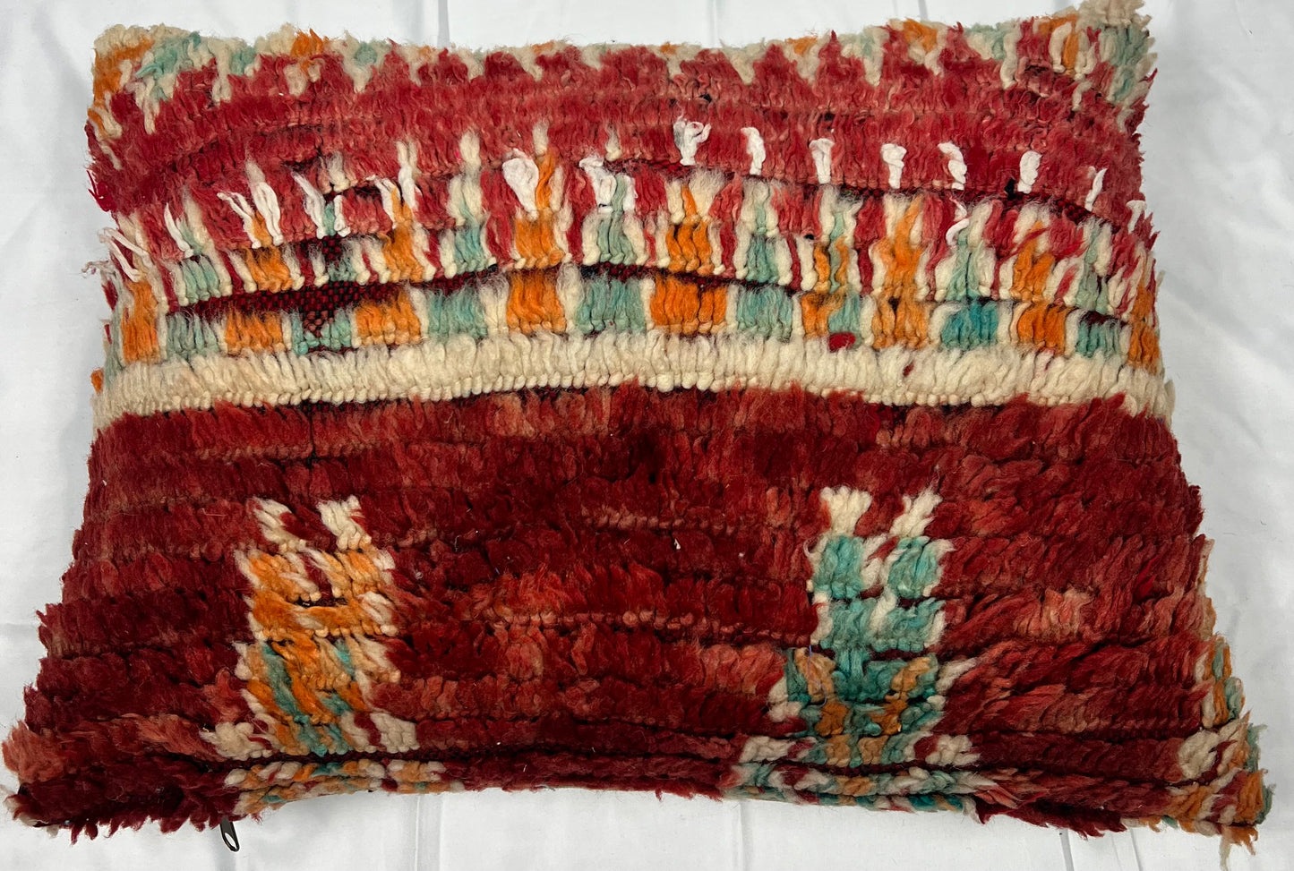 Sahara flame lumbar pillow