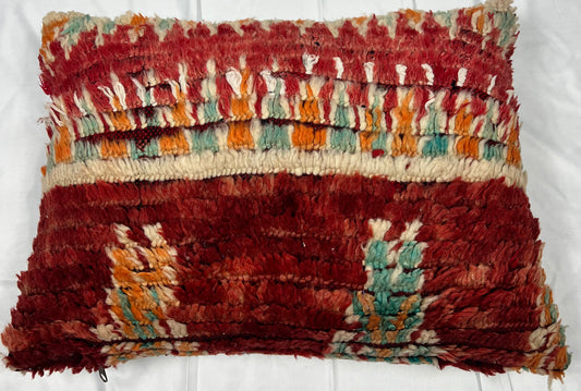 Sahara flame lumbar pillow