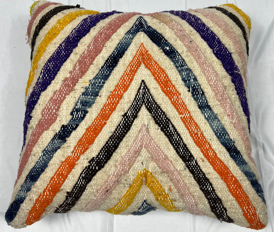 Atlas Chevron Sunrise Pillow